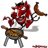 Cartoon: Grillteufel (small) by karicartoons tagged bratwurst,fleisch,glühen,glut,grill,grillen,grillparty,grillteufel,holzkohle,sommer,teufel,teufelchen,wurst