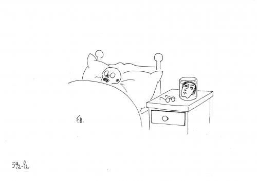Cartoon: Hygiene (medium) by Frank Hoffmann tagged no,tag,