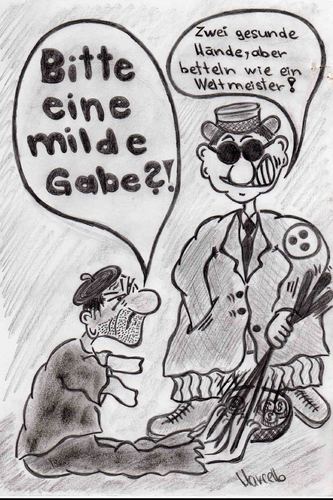 Cartoon: Kleines Missverständnis (medium) by Marcello tagged missverständnis