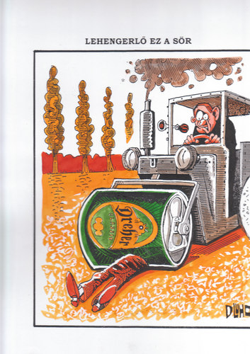 Cartoon: Dreher beer (medium) by Dluho tagged beer