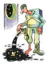 Cartoon: After cosmos (small) by Dluho tagged cosmos