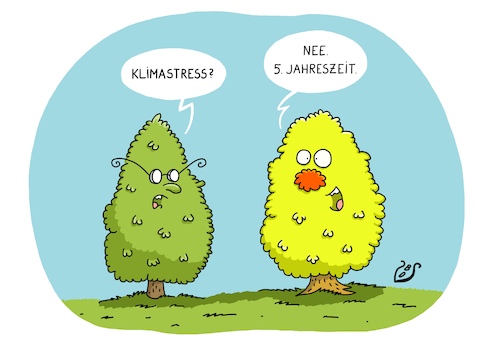 Cartoon: 5. Jahreszeit (medium) by Dodenhoff Cartoons tagged klima,klimastress,karneval,natur,bäume,lebensraum,fasching,köln,alaaf,helau,straßenkarneval,klima,klimastress,karneval,natur,bäume,lebensraum,fasching,köln,alaaf,helau,straßenkarneval