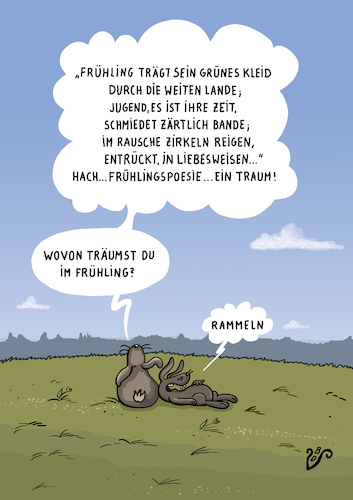 Cartoon: Fruehlingstraeumerei in Moll (medium) by Dodenhoff Cartoons tagged frühlingsanfang,frühlingsgefühle,beziehung,sexualität,poesie,rammler,hasen,tierwelt,romantik,naturerlebnis,wildtiere,paarung,frühjahr,erste,sonnenstrahlen,wärmeeinbruch,birgt,dodenhoff,cartoons,frühlingscartoons,frühlingsanfang,frühlingsgefühle,beziehung,sexualität,poesie,rammler,hasen,tierwelt,romantik,naturerlebnis,wildtiere,paarung,frühjahr,erste,sonnenstrahlen,wärmeeinbruch,birgt,dodenhoff,cartoons,frühlingscartoons