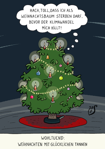 Cartoon: Glückliche Tannen (medium) by Dodenhoff Cartoons tagged weihnachten,weihnachtsbaum,tannen,klimawandel,nachhaltigkeit,baumsterben,festtage,tod,weihnachtsschmuck,klimaneutral,klimaschutz,naturschutz,weihnachten,weihnachtsbaum,tannen,klimawandel,nachhaltigkeit,baumsterben,festtage,tod,weihnachtsschmuck,klimaneutral,klimaschutz,naturschutz