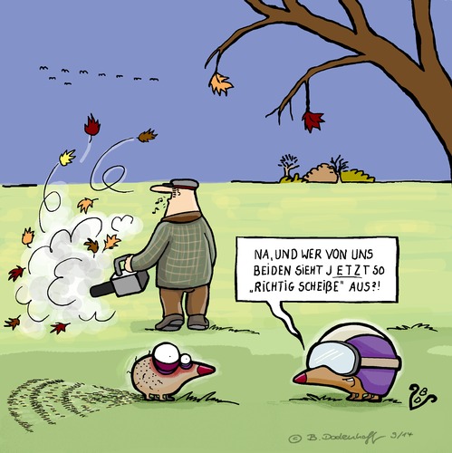 Herbst von Dodenhoff Cartoons | Natur Cartoon | TOONPOOL