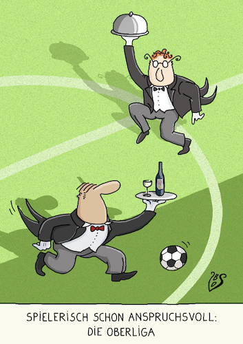 Cartoon: Oberliga (medium) by Dodenhoff Cartoons tagged oberliga,spielgeschicklichkeit,spieltechnik,fußball,stadion,wochenende,fußballspieler,amateure,fußballamateure,torschuss,oberliga,spielgeschicklichkeit,spieltechnik,fußball,stadion,wochenende,fußballspieler,amateure,fußballamateure,torschuss