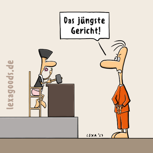 Cartoon: lexatoon Das jüngste Gericht (medium) by lexatoons tagged lexatoon,das,jüngste,gericht,recht,richter,anwalt,angeklagter,urteil,strafe,judikative,lexatoon,das,jüngste,gericht,recht,richter,anwalt,angeklagter,urteil,strafe,judikative