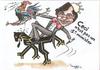 Cartoon: Belgian 1st Minister Di Rupo (small) by Maggy tagged minister,di,rupo,flemisch,wallonisch,belgium,battle