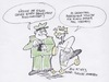 Cartoon: Ein Test am Straßenrand (small) by Jos F tagged polizist,verkehrskontrolle,hippie,roller,bulle,vespa