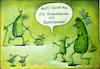 Cartoon: Mann-Gurke (small) by kurtu tagged gurke