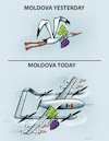 Cartoon: Moldova (small) by kurtu tagged moldova