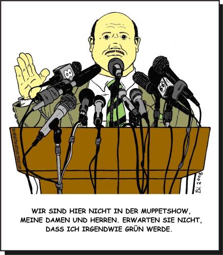 Cartoon: Grün (medium) by Penguin_guy tagged kermit,muppetshow,politiker,deutschland,muelltrennung,umwelt,politik,rede,umweltliebe,grün,kermit,muppet show,tv,fernsehen,politiker,deutschland,mülltrennung,müll,umwelt,partei,parteien,rede,ansprache,muppet,show