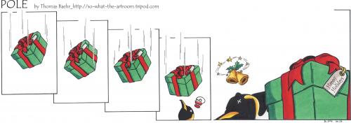 Cartoon: POLE Strip No. 23 (medium) by Penguin_guy tagged penguins,pinguine,pets,tiere,animals,christmas,weihnachten,snow,schnee,happy,holidays,global,warming,treibhauseffekt,erderwaermung,umweltverschmutzung,pollution,thomas,baehr,klimawandel,climate,change,weihnachten,weihnacht,heiligabend,geschenk,geschenke,pinguine,pinguin,tier,tiere,feiertage