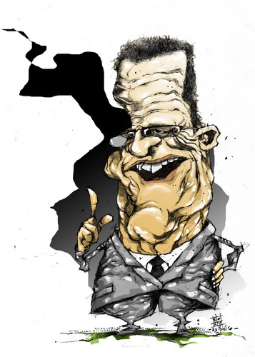 Cartoon: don fabio (medium) by cakBOY tagged caricature,england,capello,fabio