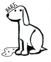 Cartoon: Barf. (small) by Peter Russel tagged dog barf
