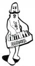 Cartoon: The Pianist (small) by Peter Russel tagged hohner pianist naked