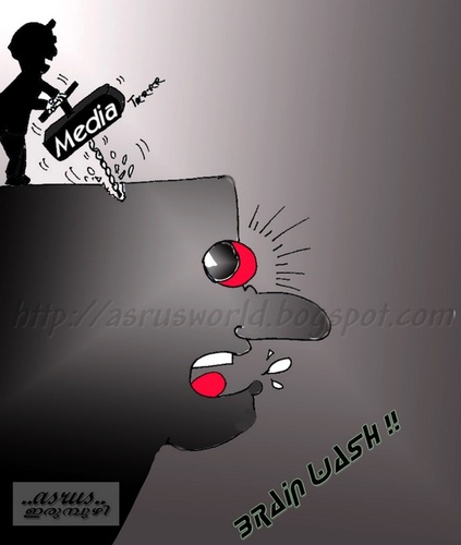 Cartoon: Media ! (medium) by asrus tagged media