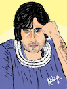 Cartoon: Art_Amitabh Bachchan (small) by artakp tagged caricature