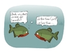 Cartoon: Piranhas (small) by thomas_hollnack tagged piranhas,carrots