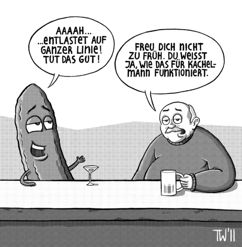 Cartoon: Freispruch (medium) by Tobias Wieland tagged bakterium,gesundheit,epedemie,verdacht,ursprung,sprosse,entwarnung,salat,interview,prozeß,prozess,kachelmann,gurke,krankheit,ehec,ehec,krankheit,gurke,kachelmann,prozess,prozeß,sprosse,entwarnung,salat,interview,ursprung,verdacht,gesundheit,epidemie,bakterium,epedemie