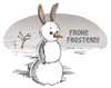 Cartoon: Ostern 2013 (small) by Tobias Wieland tagged ostern karfreitag fest osterhase feiertag eier osterei winter schneeman snowman kalt eis schnee