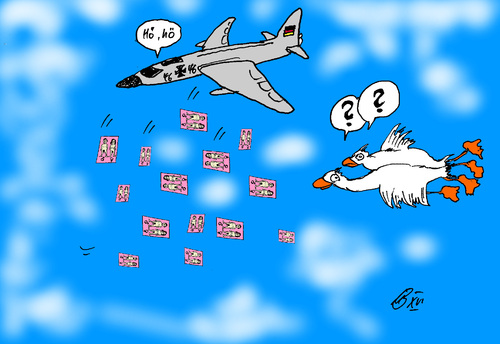 Cartoon: Aufklärungs - Flüge (medium) by Marbez tagged aufklärung,flüge,fsk