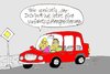 Cartoon: Vorfahrtsdatenspeicherung (small) by Marbez tagged vorfahrt,datenspeicherung,dobrindt