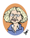 Cartoon: competition entry no.5 (small) by Dom Richards tagged bookstore,caricature