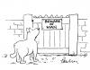Cartoon: Beware of Man (small) by Paulus tagged dogs,animals,