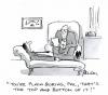Cartoon: Plain Speaking (small) by Paulus tagged psychiatrist therapy 