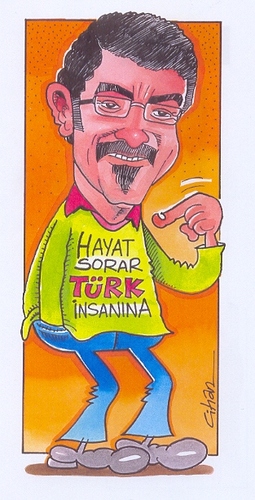 Cartoon: Cihan Demirci (medium) by cihandemirci tagged portre,cihan,demirci,portrait