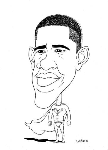 Cartoon: obama (medium) by Jura Karikatura tagged obama,jurakarikatura,kvestek