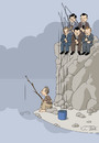 Cartoon: economy? (small) by Jura Karikatura tagged economy,the,new,world,order