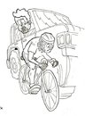 Cartoon: bisiklet (small) by gunberk tagged bike,car,bycle