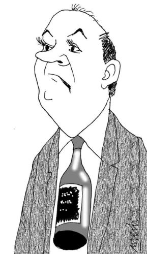 Cartoon: bottle tie (medium) by Medi Belortaja tagged tie,bottle,drink,drinker,alcohol