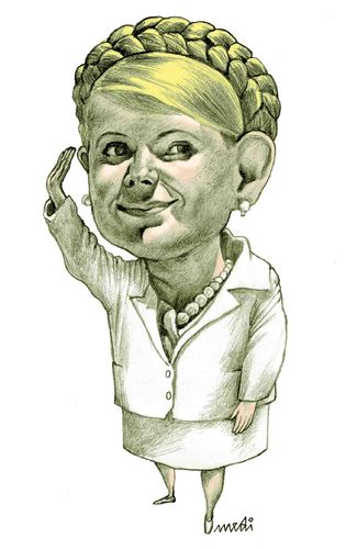 Cartoon: julia timoshenko (medium) by Medi Belortaja tagged timoshenko,julia