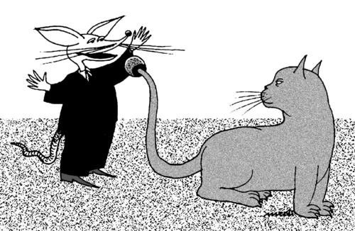 Cartoon: mouse leader (medium) by Medi Belortaja tagged leader,mouse