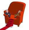 Cartoon: political chair (small) by Medi Belortaja tagged political,chair,heads,negotiations