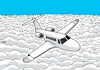 Cartoon: flight (small) by Medi Belortaja tagged flight,plane,wings,hand,hands,flying