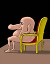 Cartoon: HEAD (small) by Medi Belortaja tagged head,leader,chief,dictator,director,chair,power