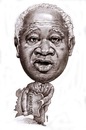 Cartoon: Laurent Gbagbo (small) by Medi Belortaja tagged laurent gbagbo cote de ivoire