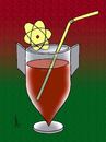 Cartoon: nuclear fresh drink (small) by Medi Belortaja tagged nuclear fresh drink atom glass bomb missile