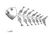 Cartoon: generations of young and old (small) by Medi Belortaja tagged generations fish bones