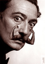 Cartoon: strong mustache (small) by Medi Belortaja tagged strong,mustache,muscles,salvador,dali