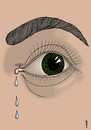 Cartoon: tap of the crying (small) by Medi Belortaja tagged tap,cry,crying,eye,tear,drop