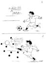 Cartoon: soccer football humour (small) by Medi Belortaja tagged soccer,ball,football,humour