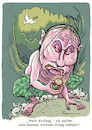 Cartoon: Bunker-Opa (small) by Riemann tagged putin,angriff,krieg,diktator,ukraine,gollum,frieden,friedenstaube,höhle,bunker,cartoon,george,riemann