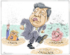 Cartoon: Dummheit (small) by Riemann tagged xi,jinping,taiwan,china,überfall,ukraine,putin,russland,trump,iran,usa,macht,wahnsinn,dummheit,cartoon,george,riemann
