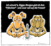 Cartoon: Pfötchen (small) by Riemann tagged hunde,feierabend,kneipe,abhängen,gespräch,boss,herrchen,beschwerde,wut,pfötchen,geben,cartoon,george,riemann