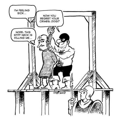 Cartoon: Hangman (medium) by jobi_ tagged black,humour,